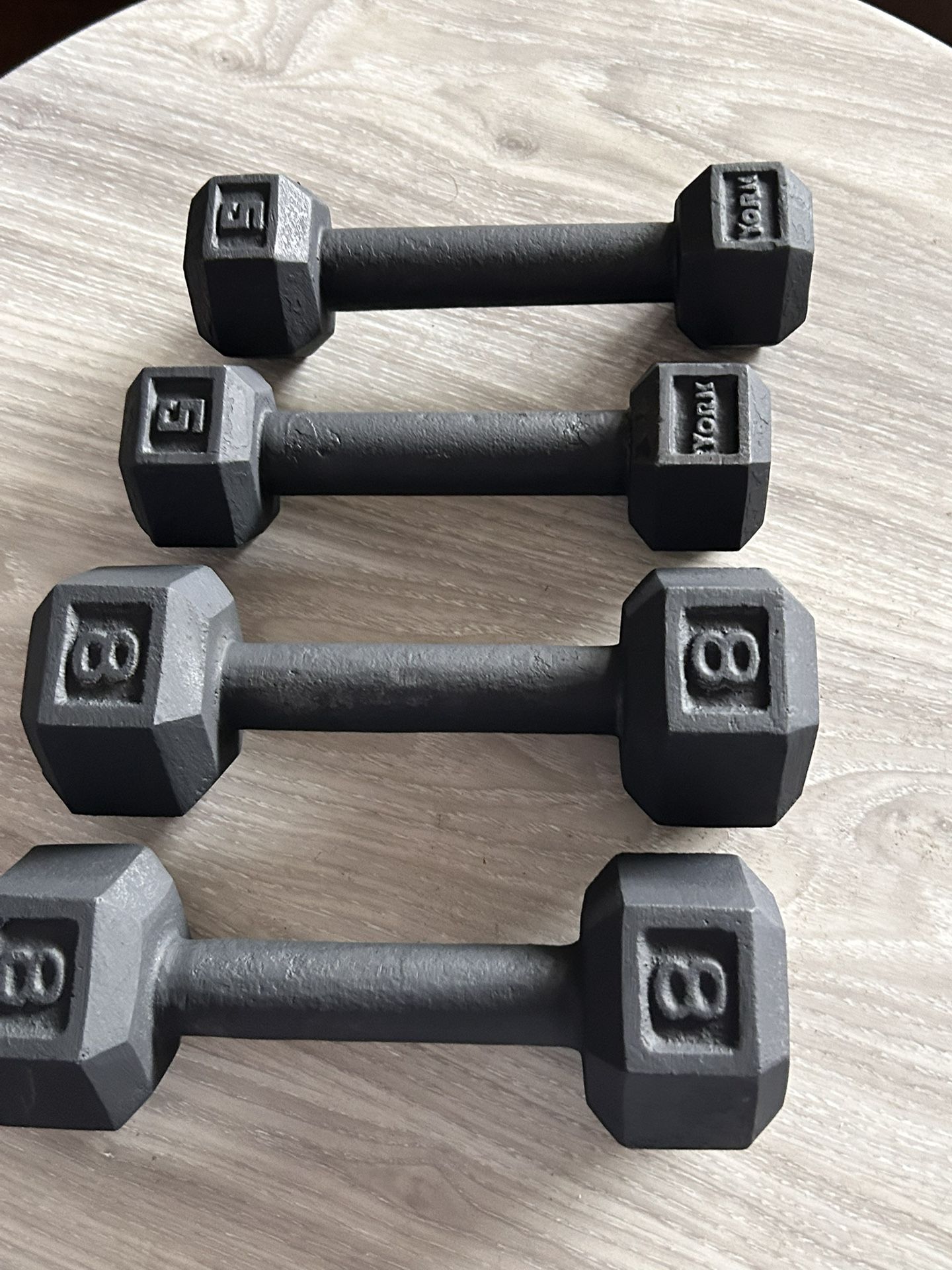 Dumbbell. Set women’s 8 And 5 Lbs