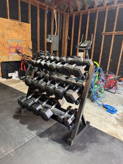 Dumbbell Set New In Box 5-50lbs 