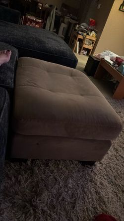 Brown Ottoman
