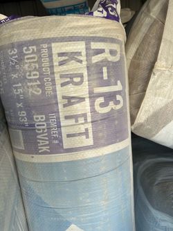 R13x15 Kraft insulation
