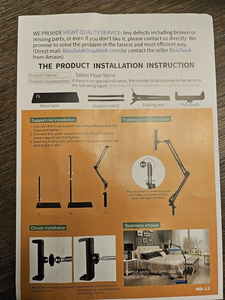 Tablet Holder Stand