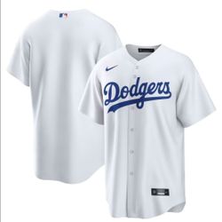 Men's Los Angeles Dodgers Nike White Home Jersey