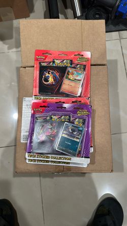 Ascended Heroes Tech Sticker Collection Mega Charizard Mega Gengar