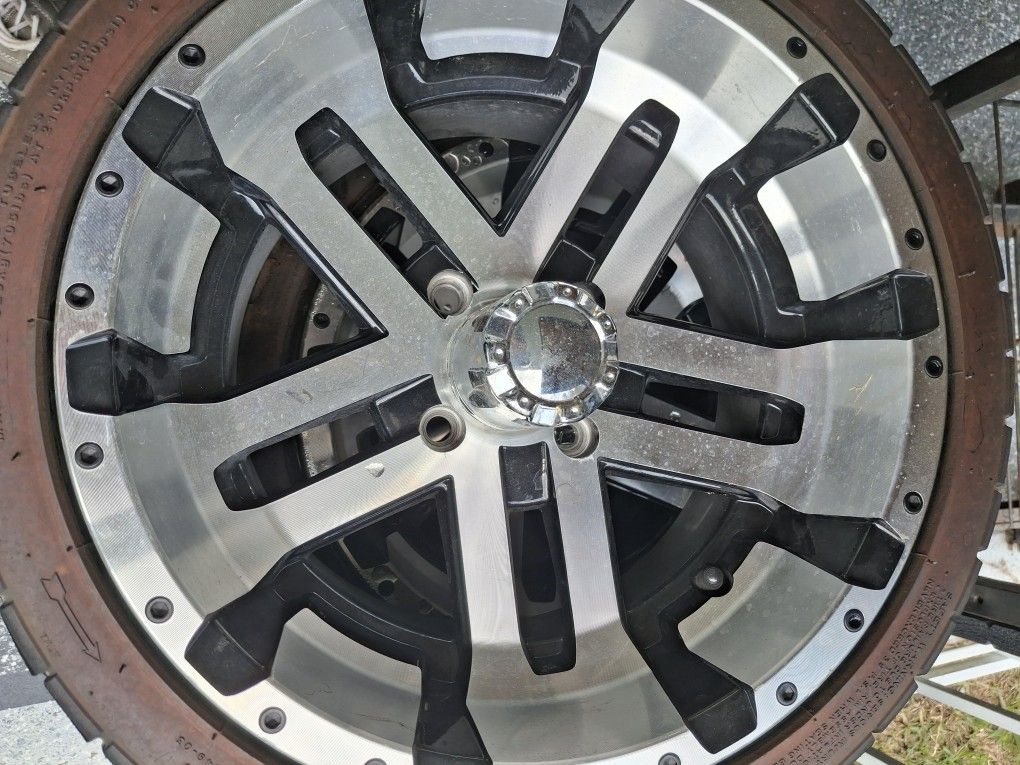 14 Inch Low Profile Golf Cart Tires And Rims