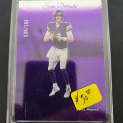 Sam Darnold Xtra Points 38 Out Of 150