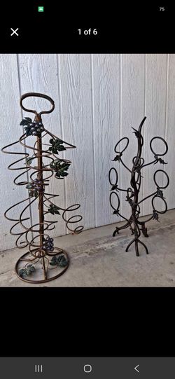 Decorative wine racks