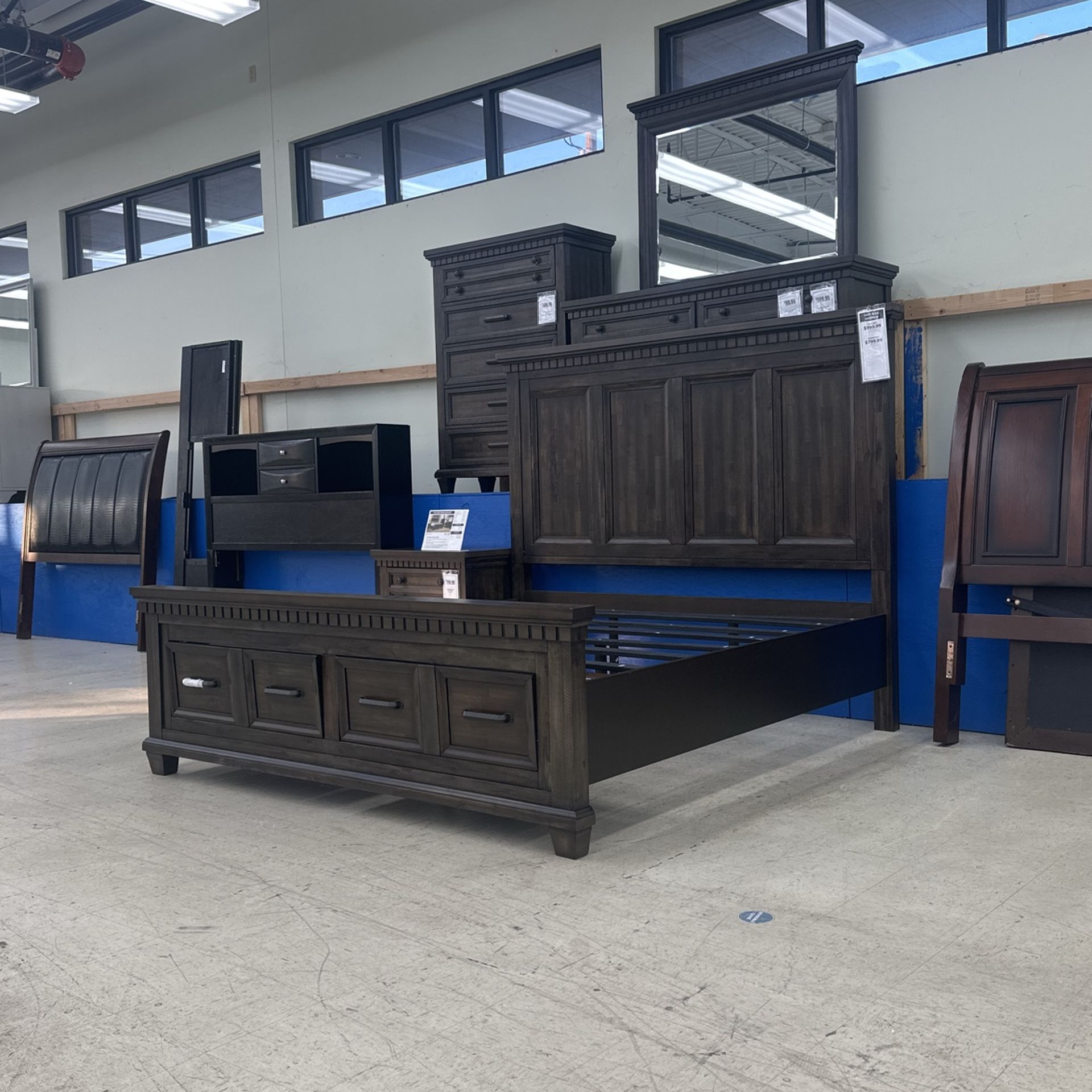 mccabe brown bedroom set