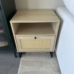 BRAND NEW - Nathan James nightstand Oak 