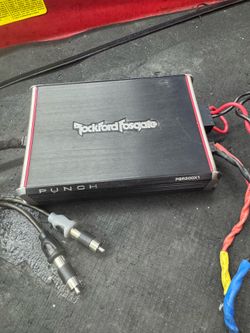 Tiny 300 watt amplifier Rockford Fosgate