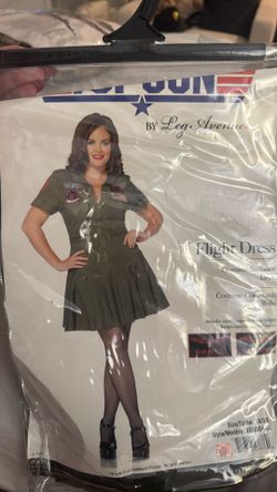 Top Gun Leg Avenue Flight Dress Costume