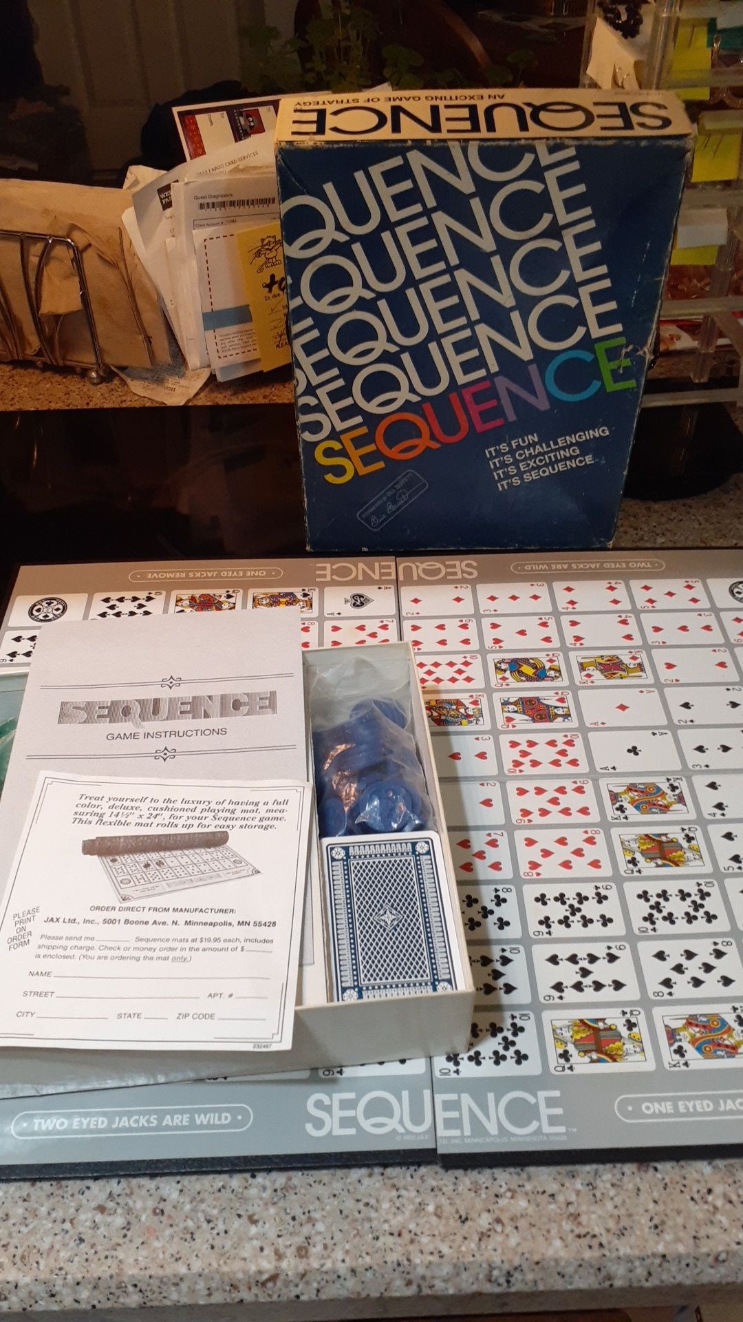 Sequence the game