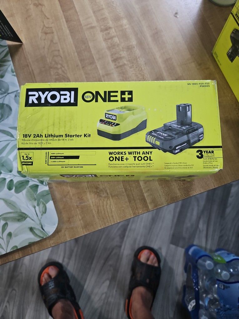 Ryobi 18v 2ah
