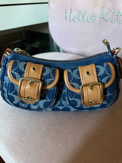 Coach ashton bag in signature denim