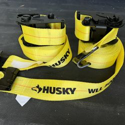 HUSKY 3” Wide 5000 Lb. Tie Down Straps