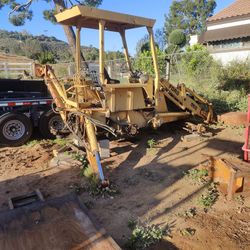 Backhoe sold in pieces