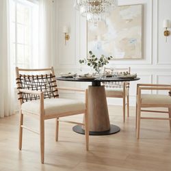 Wezly Ivory Dining Chair (Set of 2)