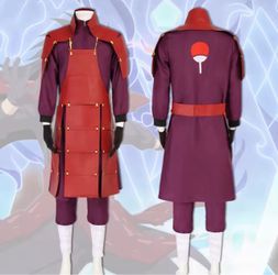 Naruto Uchiha Clan Cosplay Costume Set
