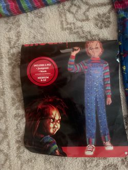 Chucky Kids Halloween Costume Medium 8-10