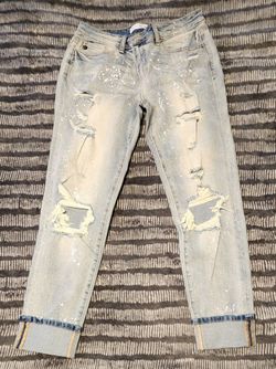 Women's KanCan Distressed Jeans, 7/27