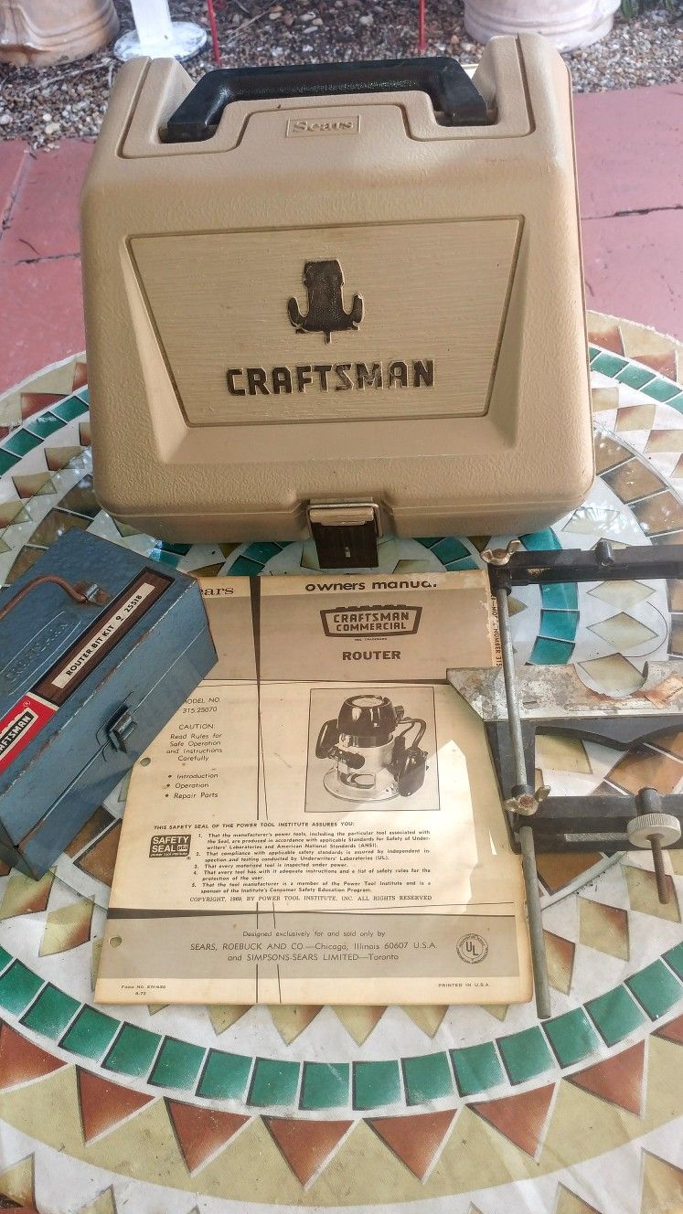 Sear's Craftsman Router
