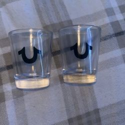 True Religion 2 SHOT GLASSES