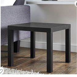 Modern End Table, Room Essentials Black Brand new