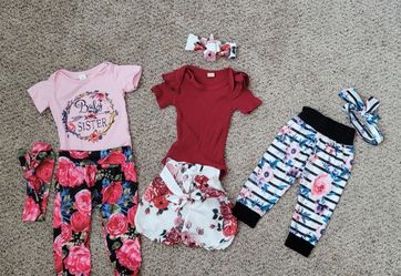 Baby Girl Outfits Size 12-24 Months