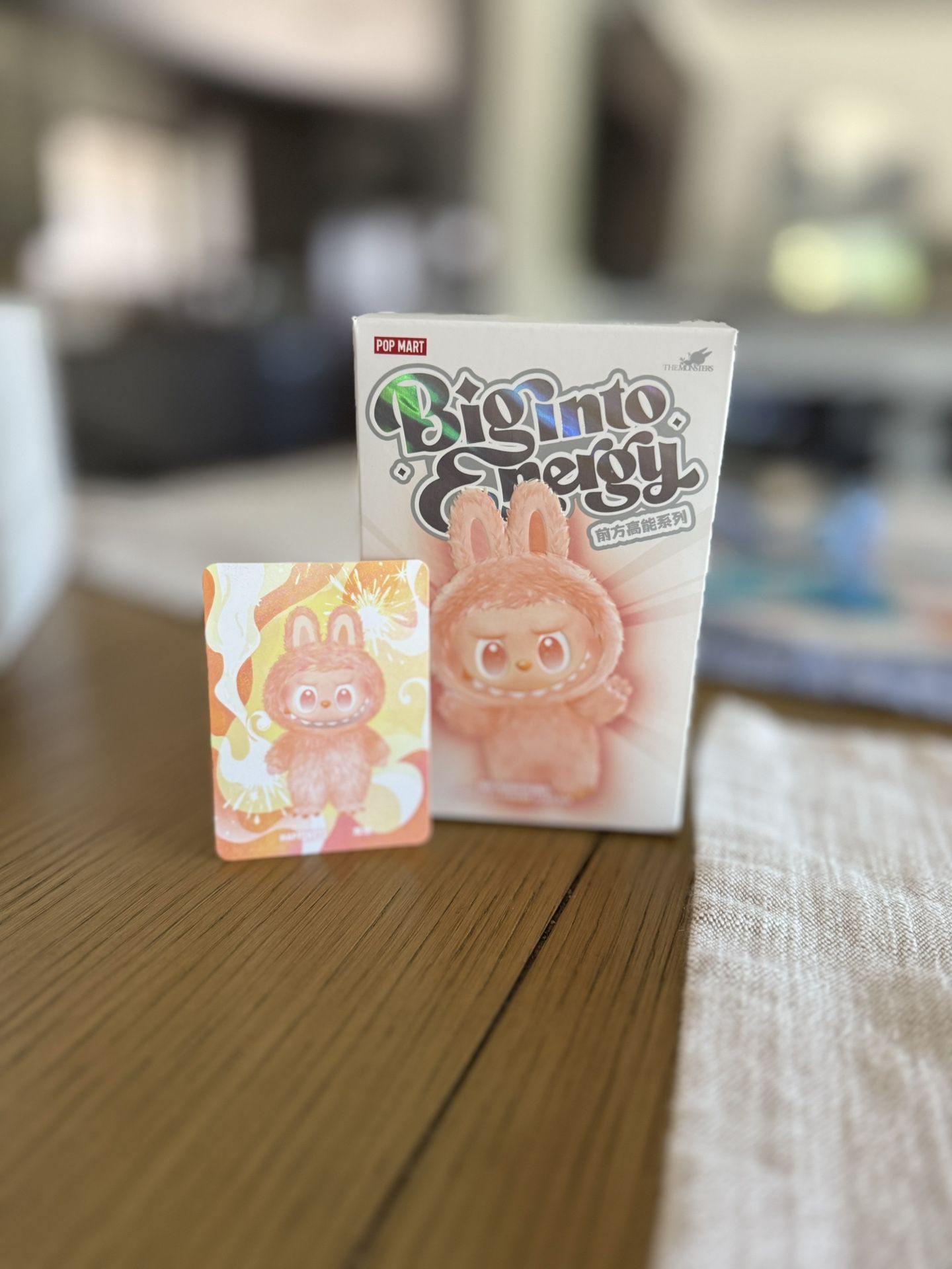 Labubu Big Into Energy Happiness