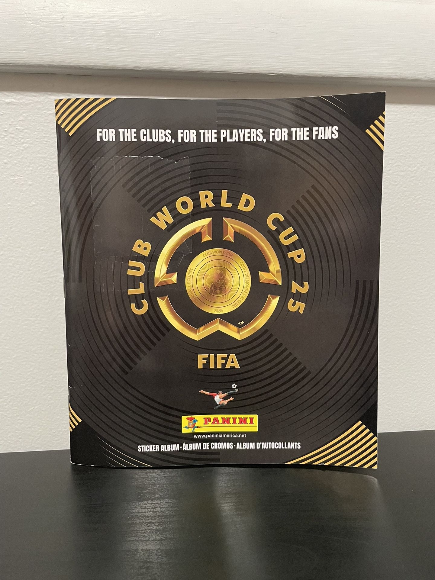 Panini FIFA Club World Cup 25 Sticker Album Soft Cover Book 2025 NEW Soccer