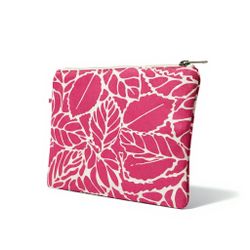 Clinique Pink And White cosmetic bag