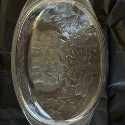 Princess House Fantasia Glass Casserole Dish