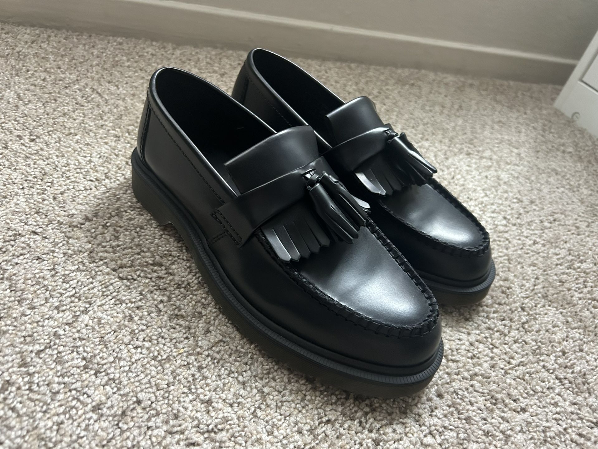 Dr. Martens Leather Tassel Loafers