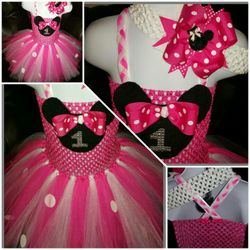 Minnie Mouse themed Tutu Set