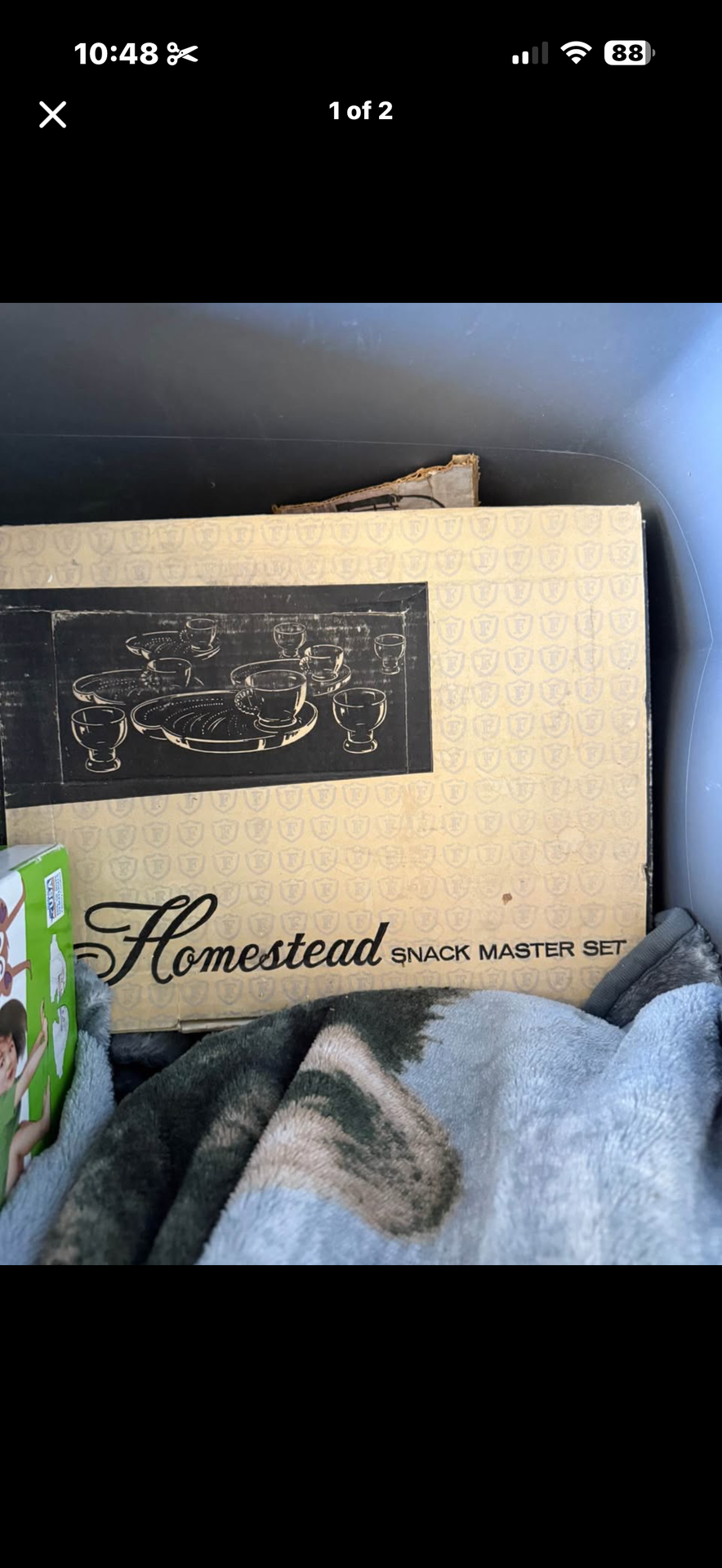 Vintage homestead snack master set