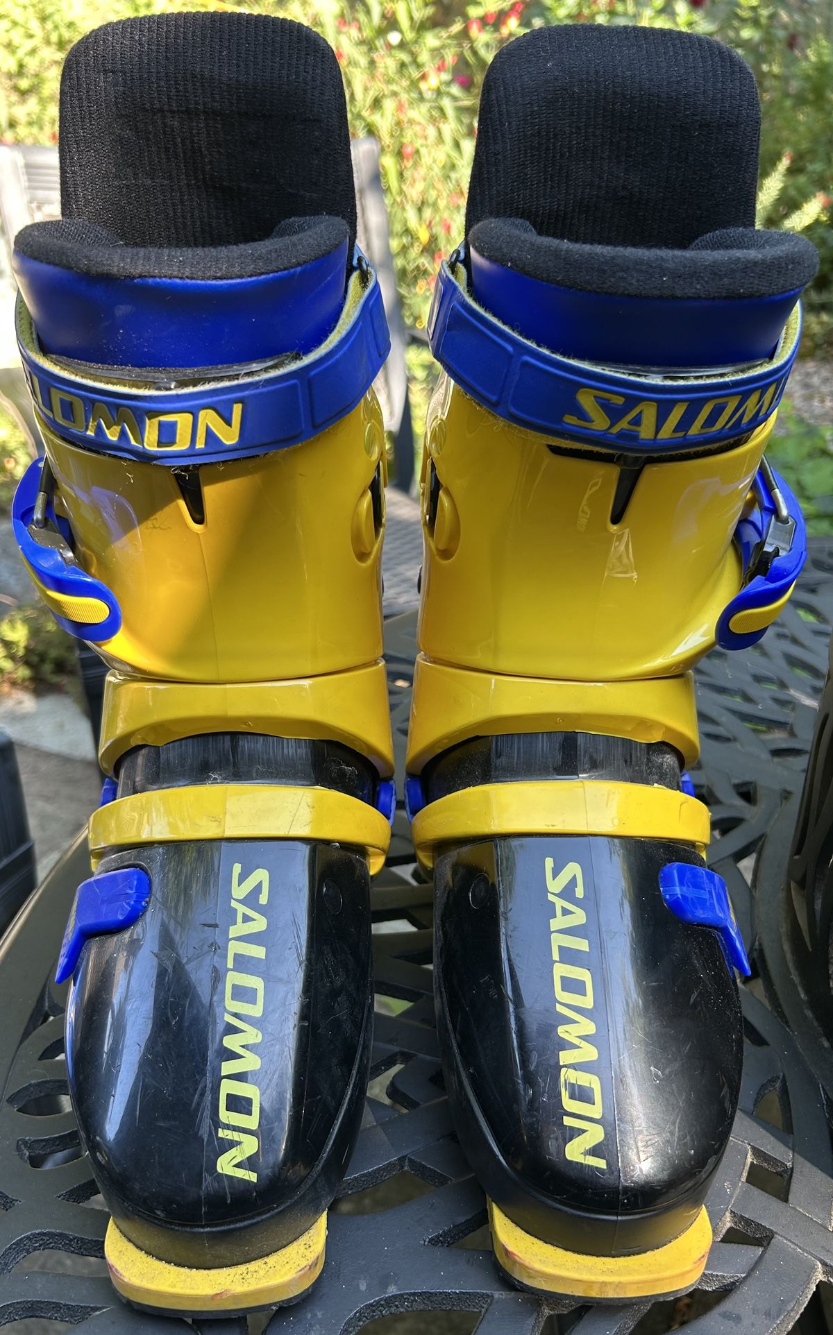 Salomon Force 9 ski boots, size 330 (men’s 8.5ish), $30