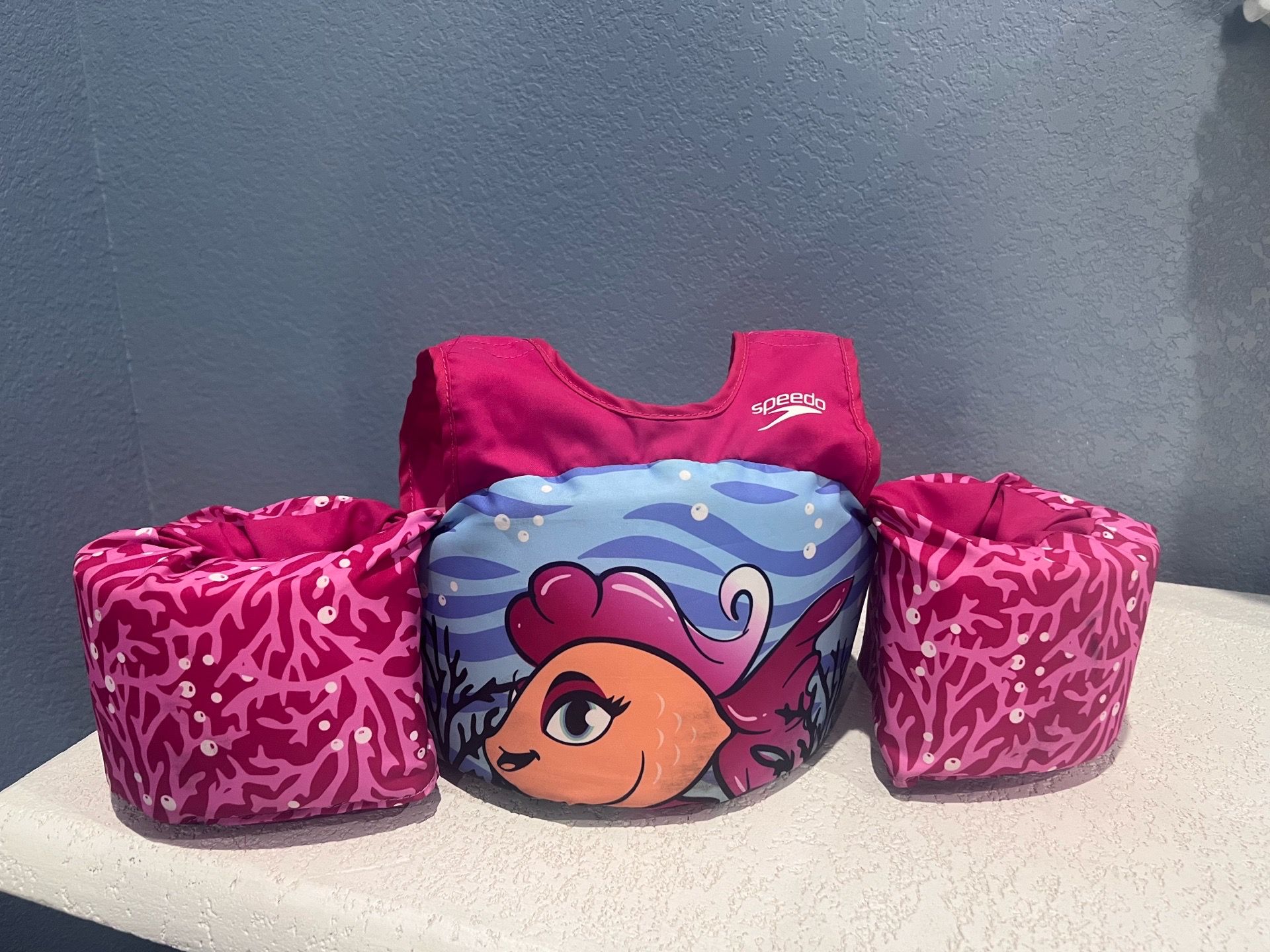 Swimming Vest and a swim suit for a 18-24 month baby girl