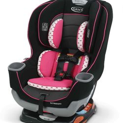 Graco New Car Seat Extend2fit Convertible Pink 