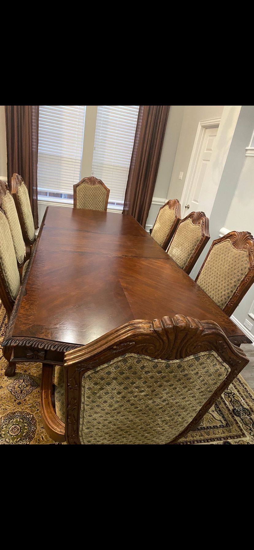 Dining Table With 8 Chairs