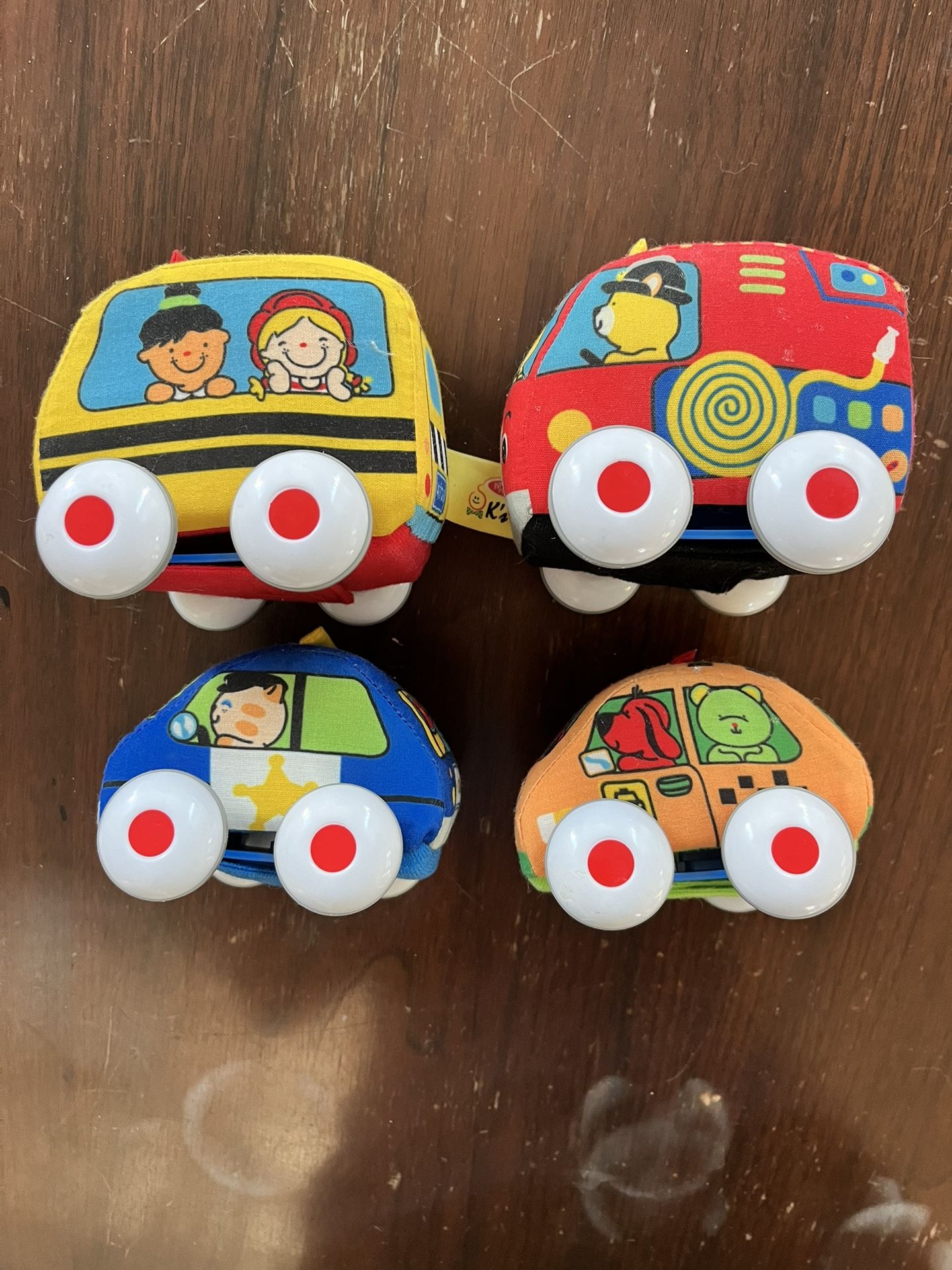 Melissa & Doug Plush Cars (set Of 4)