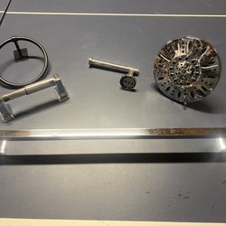 Bathroom fixtures. Set of 5