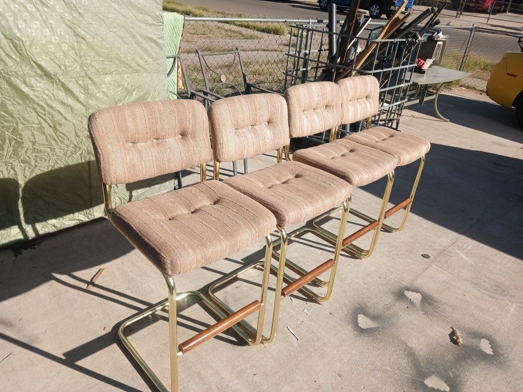 Luxury 4 Pc.High Rise Chair Set Only.