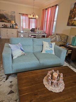 LOVESEATs & COFFEE TABLE