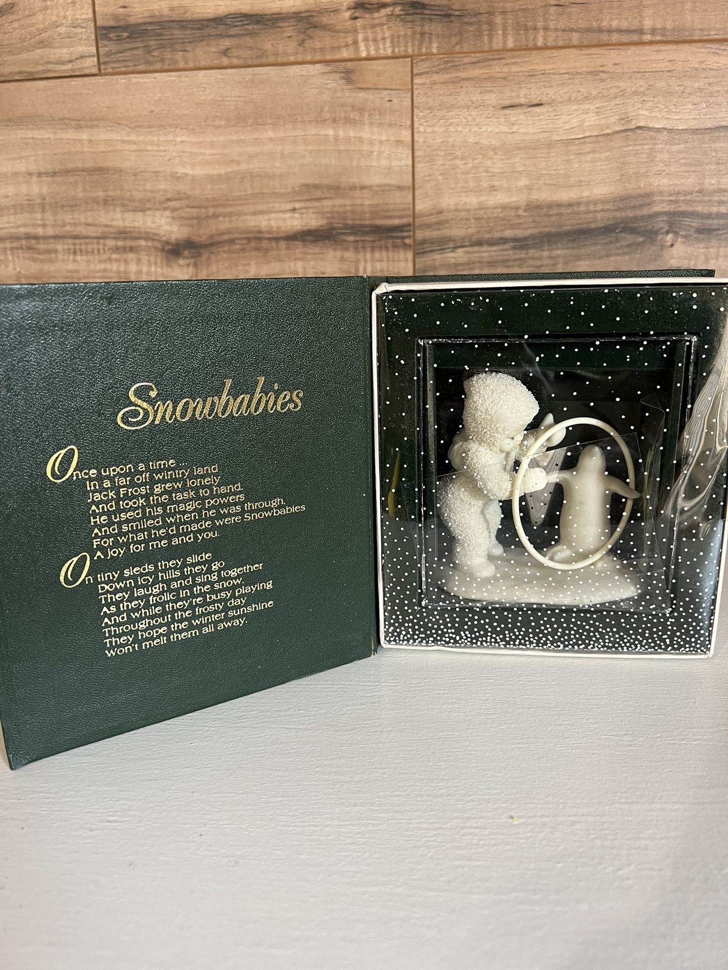 DEPARTMENT 56 Winter Tales Of The Snowbabies I'll Teach You a Trick Collectibles