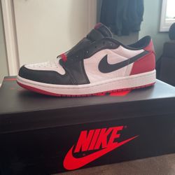 Air Jordan 1 Retro White/Black-Varsity Red 