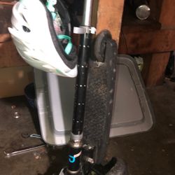 Kids Scooter And Helmet Combo