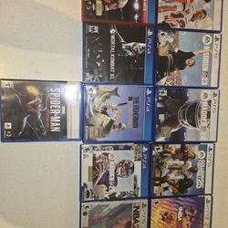 Playstation Games. PS5 Ps4