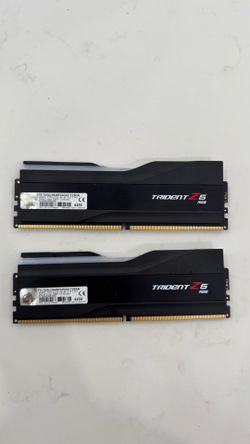 G.SKILL Trident Z5 RGB Series DDR5 RAM (Intel XMP 3.0) 48GB (2x24GB) 7200MT/s CL36-46-46-115 1.35V Desktop Computer Memory U-DIMM - Black (F5-7200J364