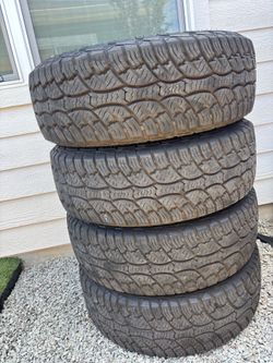 275 60 20 LT all terrain tires