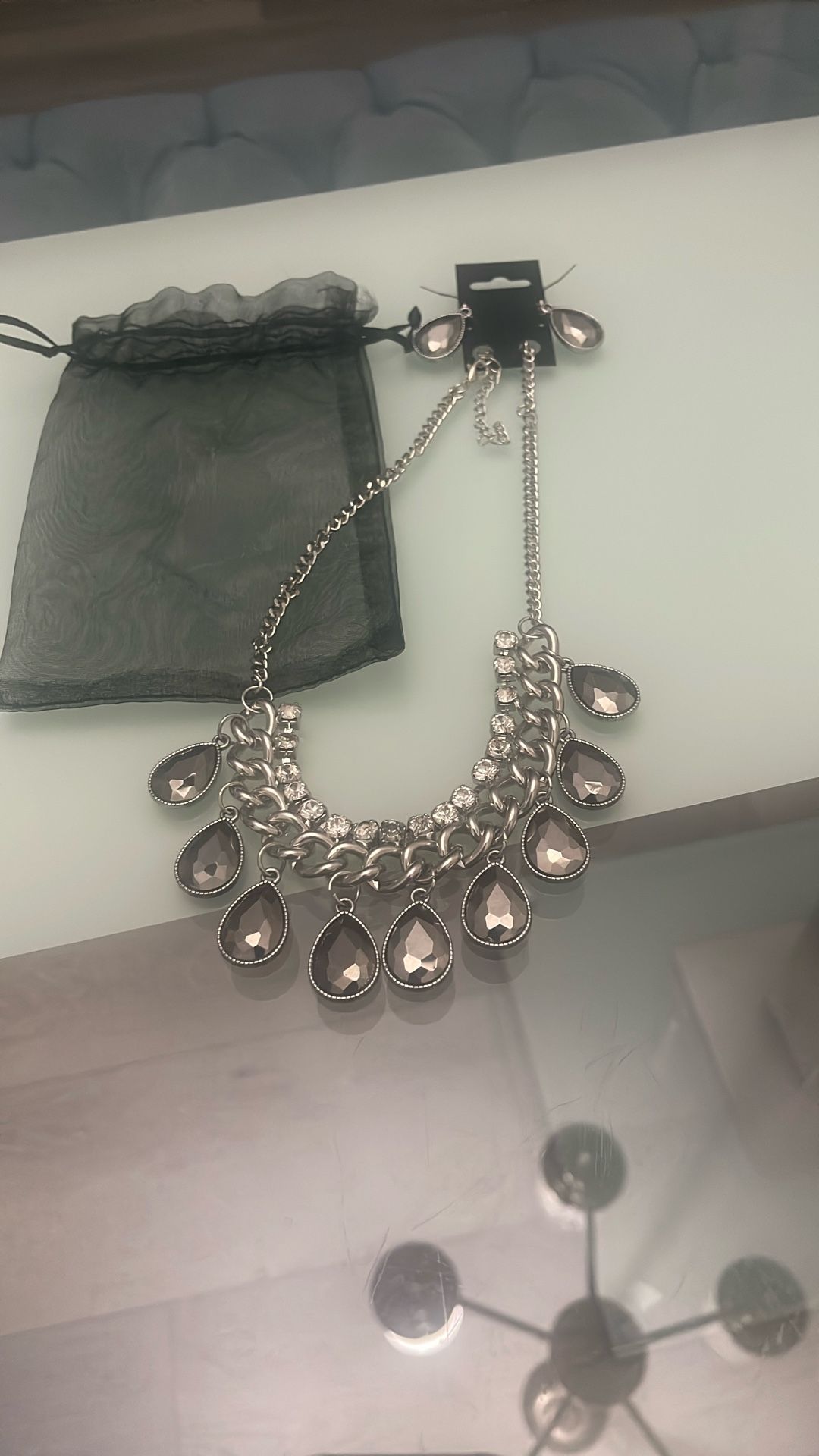 Necklace And Earrings Set