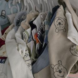 New Baby Boys Clothes And Blankets 